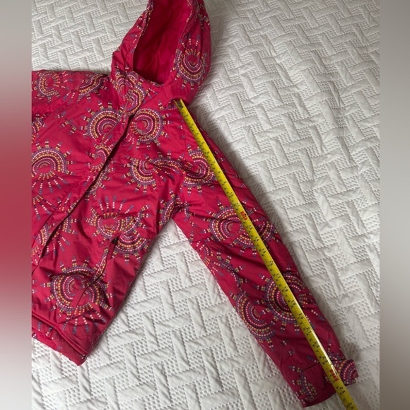 Columbia Omni Shield Quilted Insulated Pink Winter Snow Jacket Coat Girl Medium - Picture 7 of 12